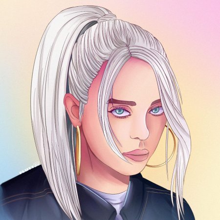 Билли айлиш портрет