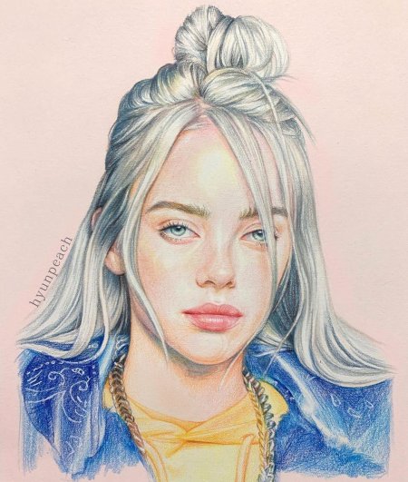 Билли айлиш портрет