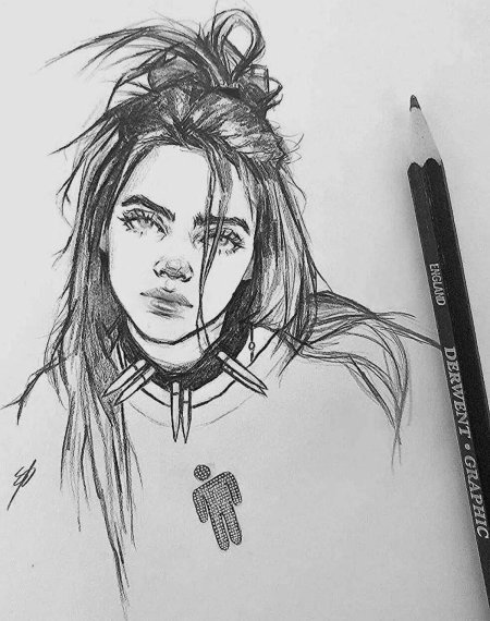 Скетч билли айлиш