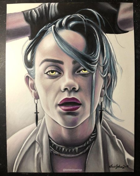 Билли айлиш портрет