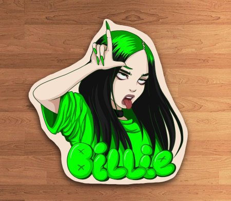 Наклейки билли айлиш