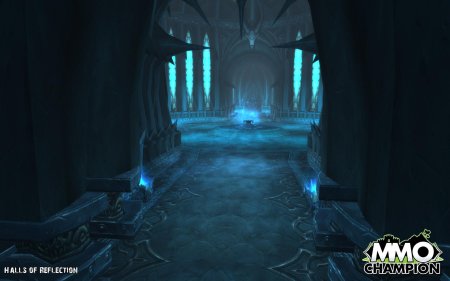 Цитадель ледяной короны тронный зал