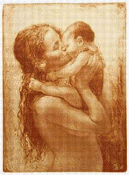 Набор для вышивания мать и дитя