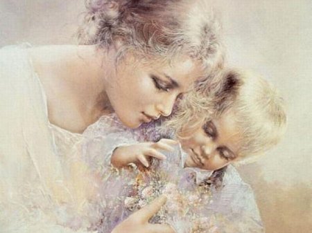 Мать и дитя картина