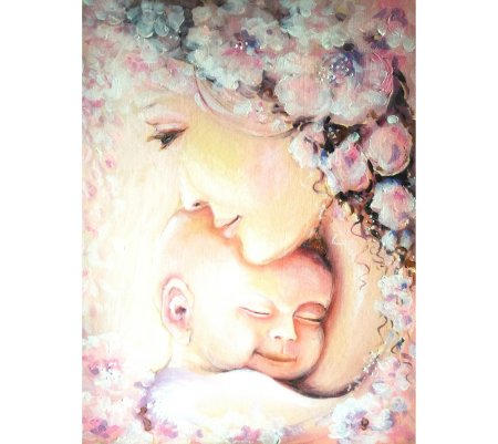 Картины мать и дитя