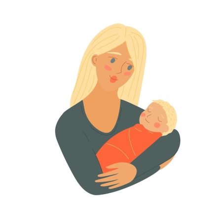 Материнство вектор