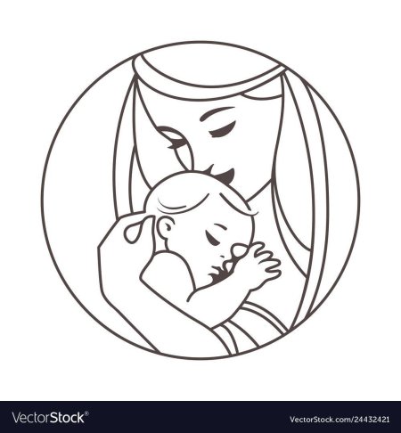 Эмблема материнство