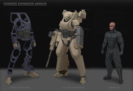 Экзоскелет концепт