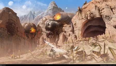 Арахниды звёздный десант арт