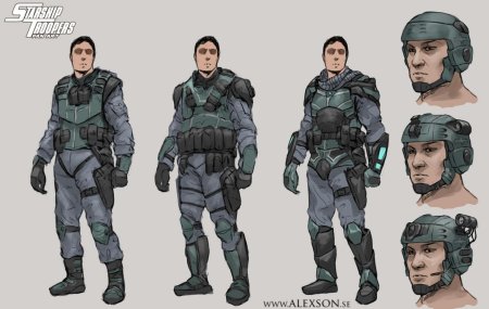 Звёздный десант вторжение солдаты