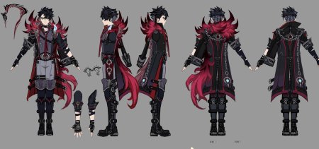 Концепты персонажей геншин