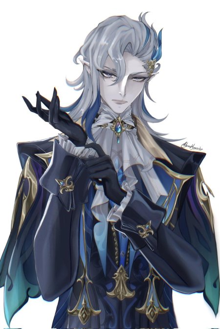 Геншин официальные арты