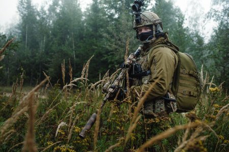 Спецназ ссо в лесу