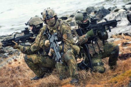 Солдат бундесвера с g