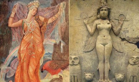 Иштар богиня шумеров