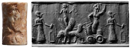 Шумерские барельефы