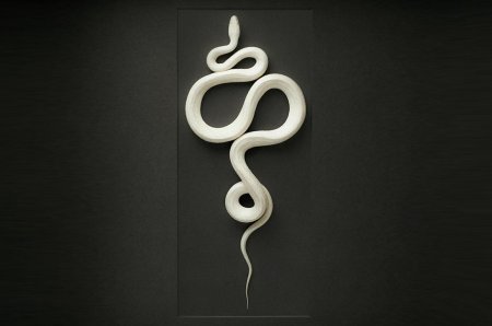 Королевский питон леуцист