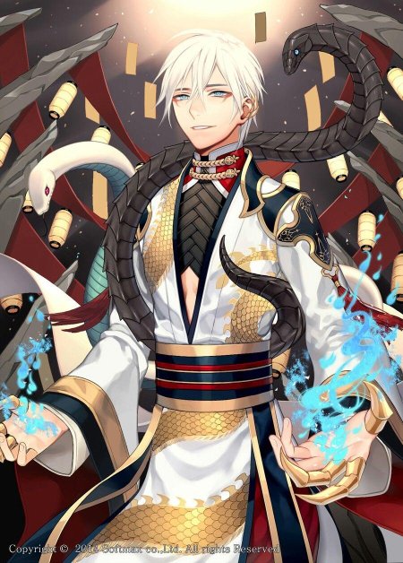 Аниме парни змеи