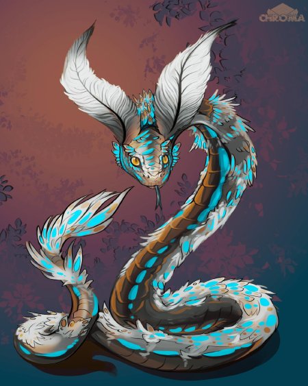 Василиск змея фэнтези