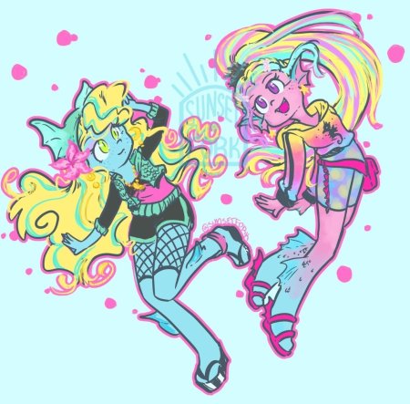 Лагуна блю монстер хай поколение