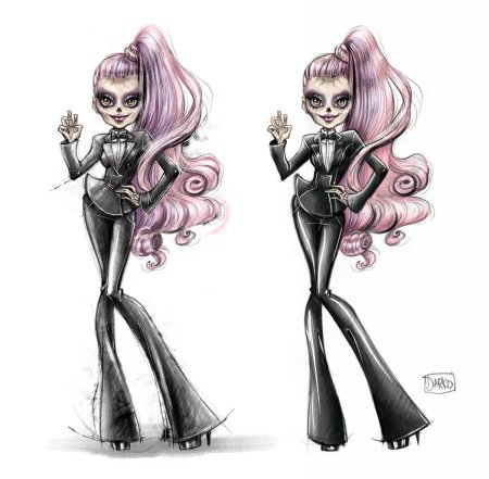 Зомби гага монстр хай