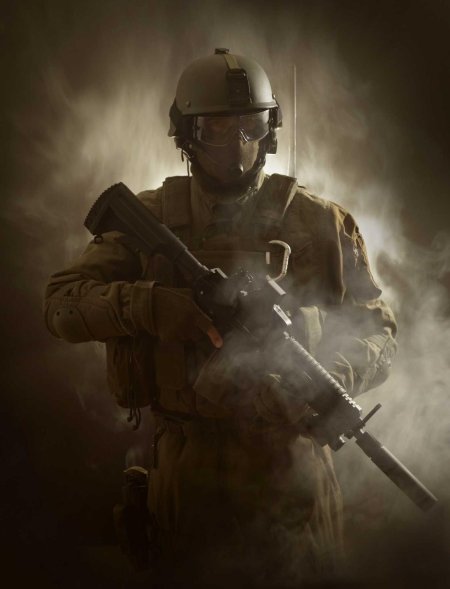 Воин спецназа