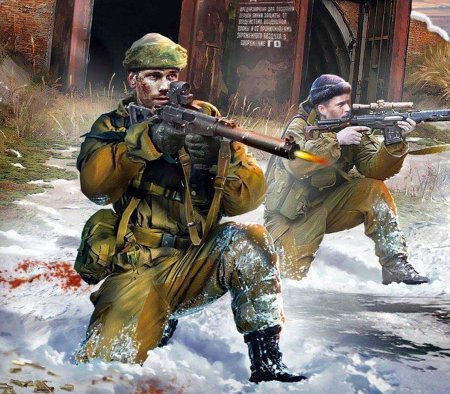 Советский спецназ арт