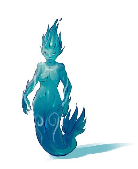 Водный элементаль днд