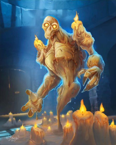 Восковой яростень hearthstone