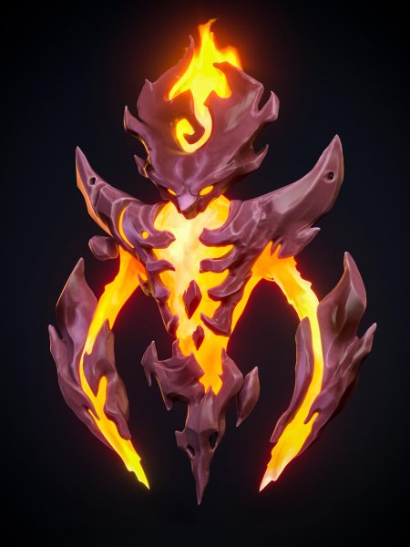 Элементаль огня днд