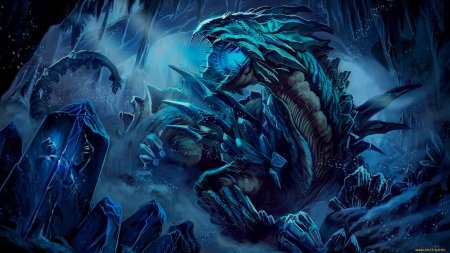 Fantasy элементаль ледяной