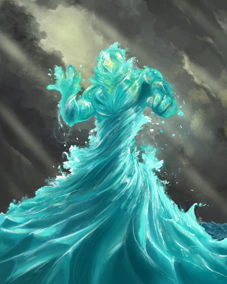 Дота водный элементаль