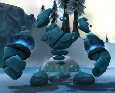 Ледяной элементаль блок стори