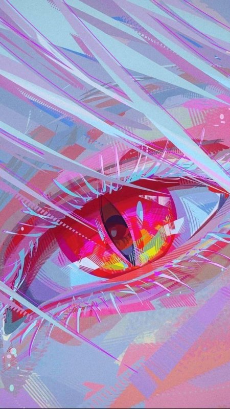 Глаза картина