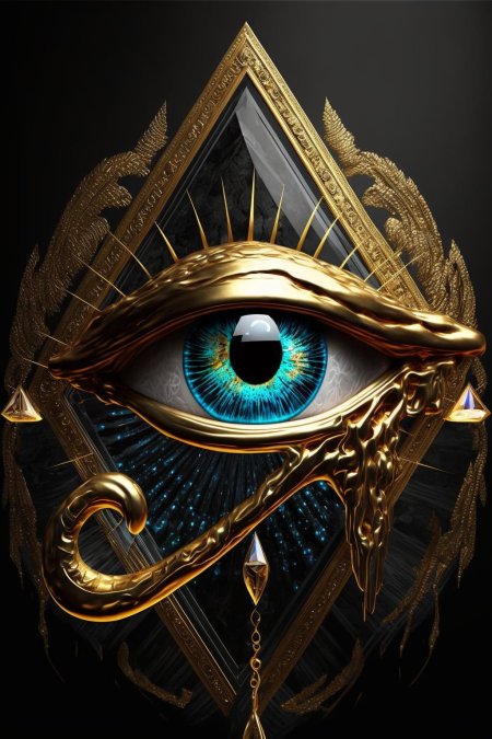 Глаз египетский символ