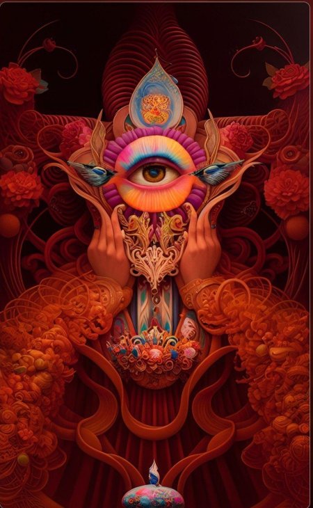 Психоделические картины аманды сэдж amanda sage