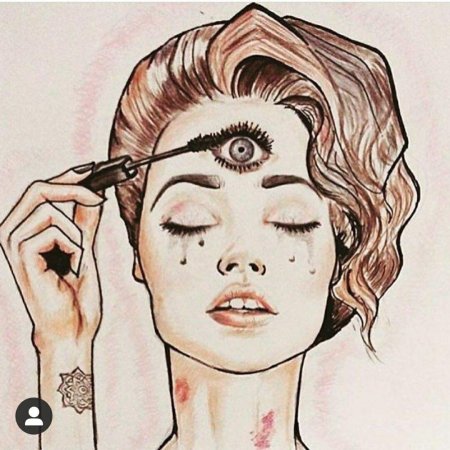 Девушка с третьим глазом