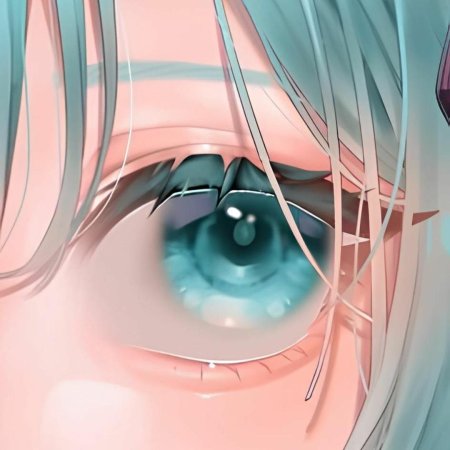Глаза аниме девушек