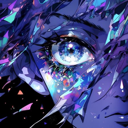 Красивые глаза аниме