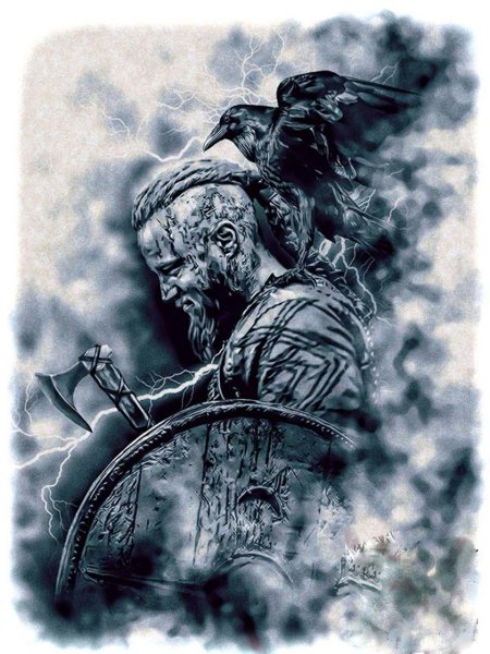 Переводные татуировки викинги