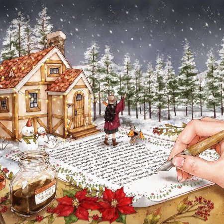 Рождественские иллюстрации