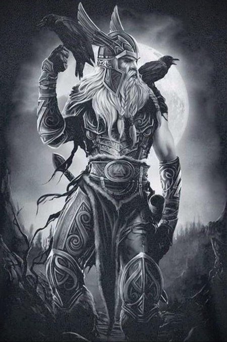 Видар скандинавский бог