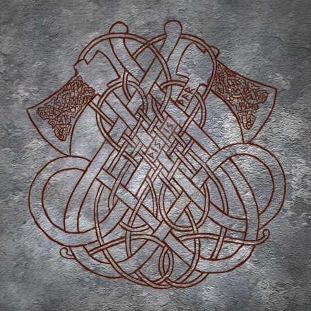 Тату кельтика викинги