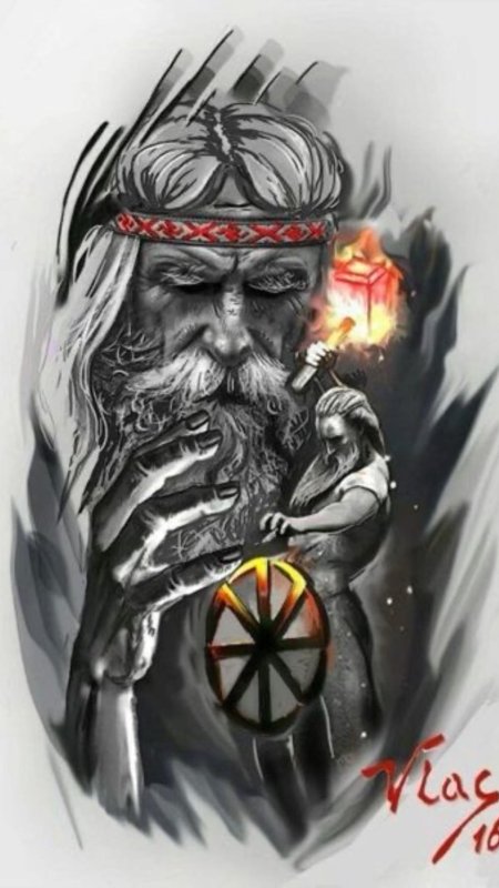 Сварог бог славян татуировки