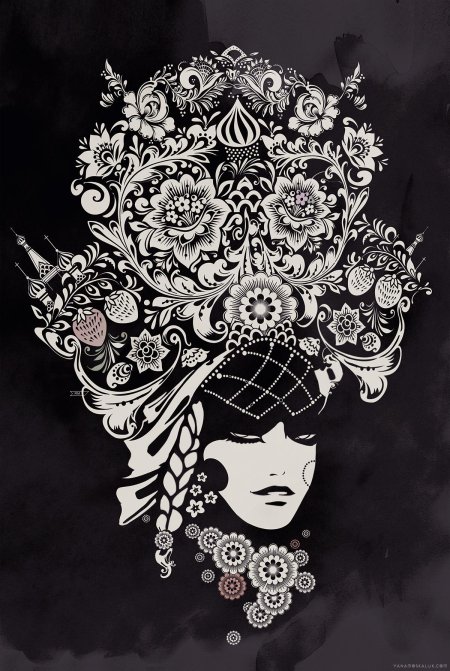 Стилизованные иллюстрации