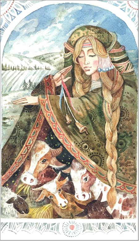 Славянские иллюстрации