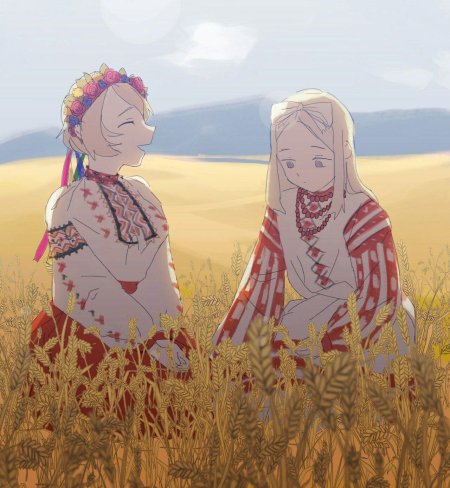 Аниме хеталия славяне