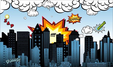 Город комикс