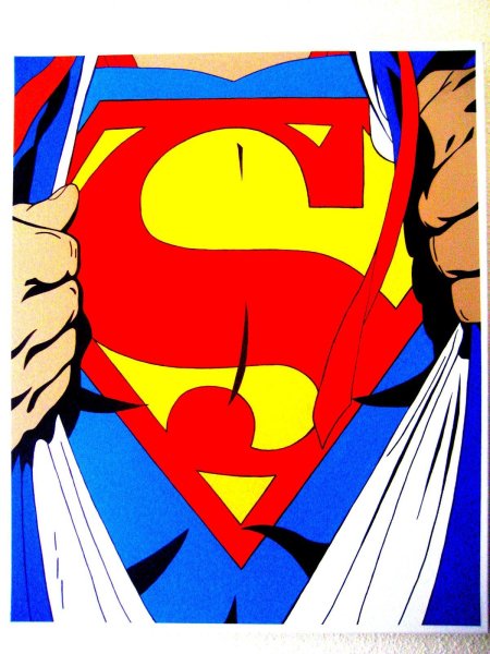 Поп арт супергерои