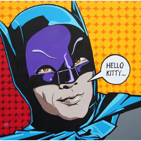 Бэтмен поп арт